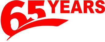 65 Years Logo